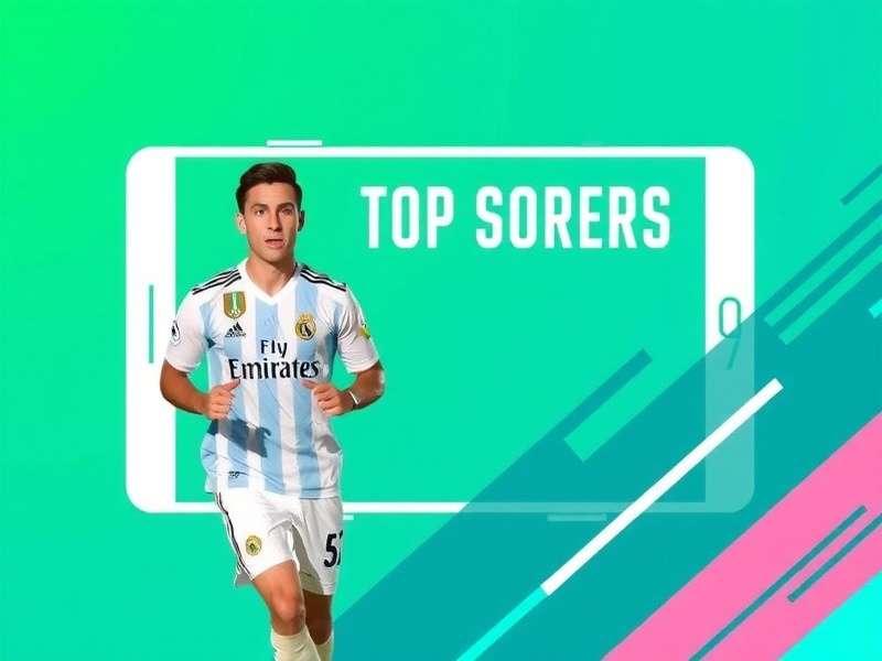 FIFA Mobile Top Scorers Download Statistics in India